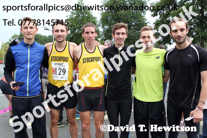 Senior mens Northern 6 Stage Road Relay, Warrington. Photo: David T. Hewitson/Sports for All Pics